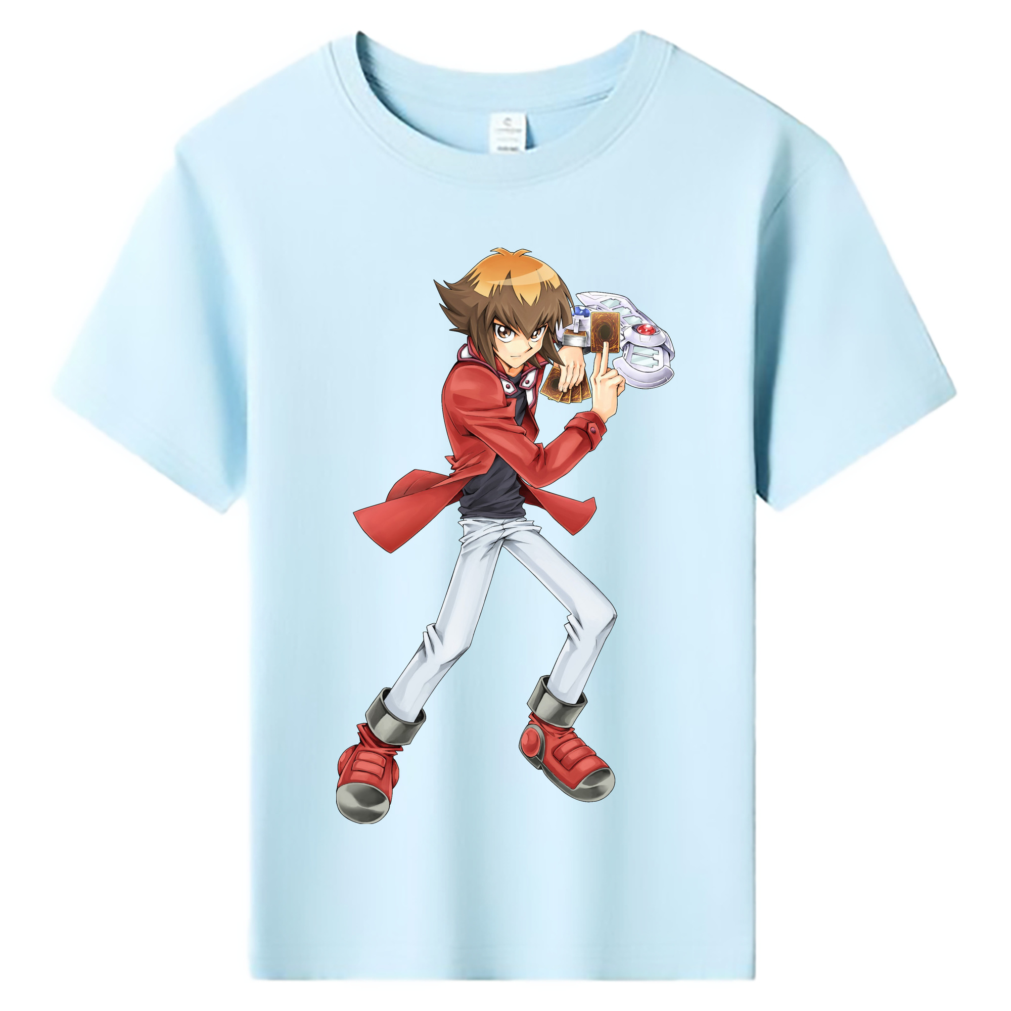 （画像用） 遊☆戯☆王 Yu-Gi-Oh! 綿100％キッズTシャツ（フロントプリント）